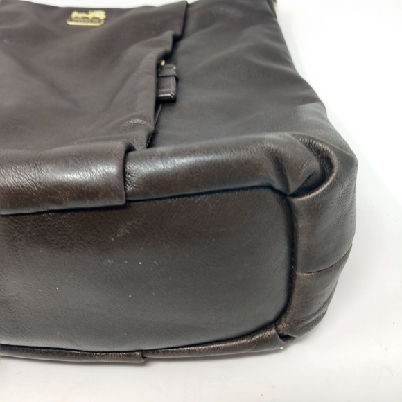 Coach Madison Isabelle Leather Hobo Purse Handbag - Picture 5 of 8
